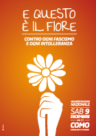 IL PD REGGIANO A COMO CONTRO LA VIOLENZA E IL FASCISMO