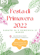 Torna la Festa di Primavera al Salone delle Feste di Correggio