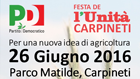 Per una nuova idea di Agricoltura. Festa PD di Carpineti