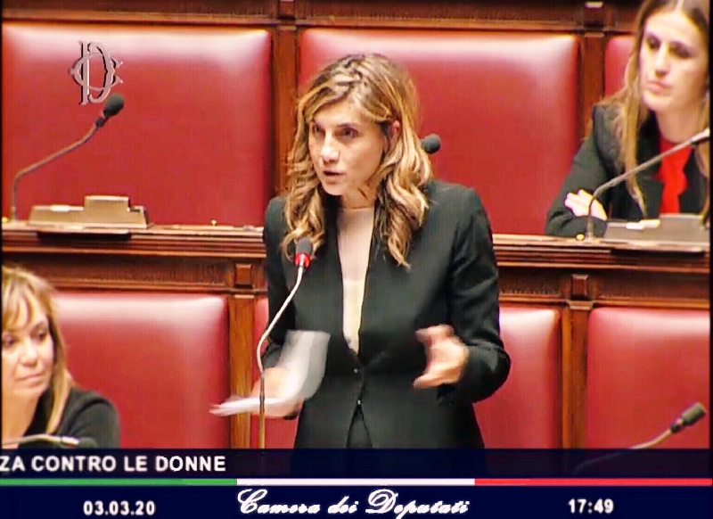 Presentazione Mozione per la parit� di genere e contrasto alla violenza contro le donne. 