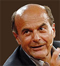 <font size=-1>Quando la politica � passione</font> Pierluigi Bersani a Cavriago
