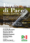 FAME DI PACE <br>guerra, economia e cibo