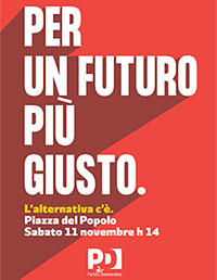 MANIFESTAZIONE NAZIONALE PD: ROMA 11 NOVEMBRE 2023