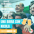 una birra con Nicola