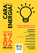 Cara Energia! Scenari globali e locali della crisi energetica