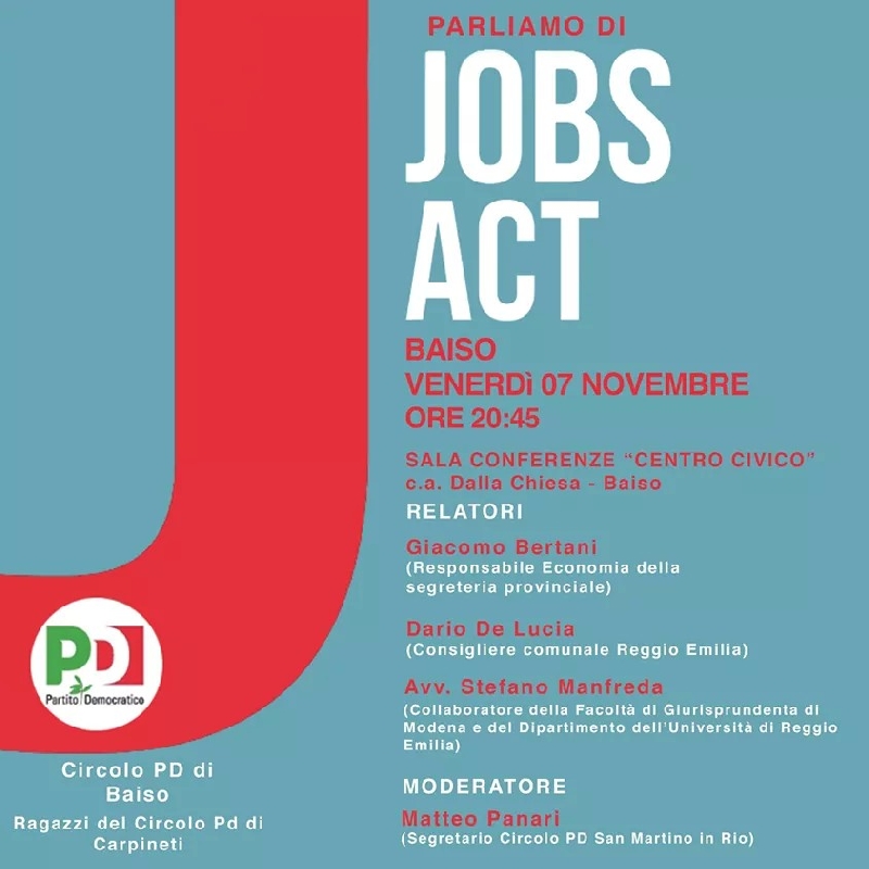 Parliamo di Jabs Act