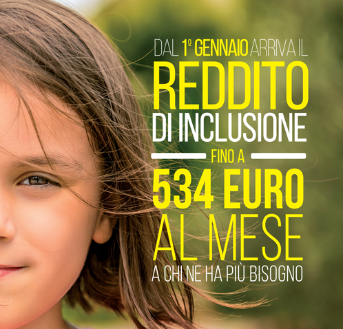 Dal 1� gennaio arriva il reddito d'inclusione