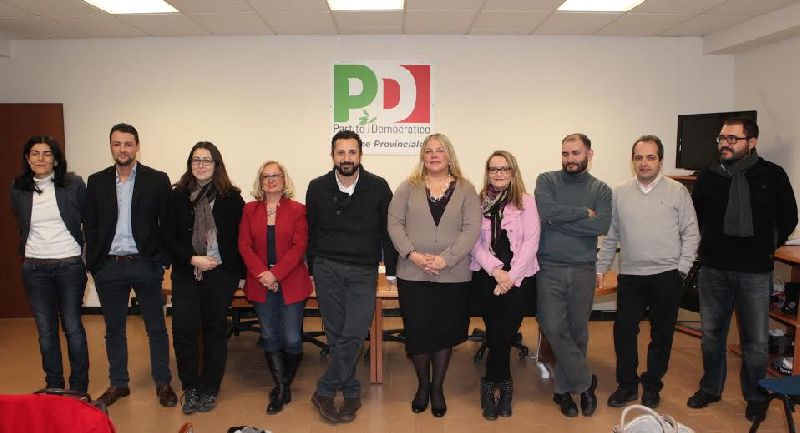 Presentata la nuova segreteria provinciale